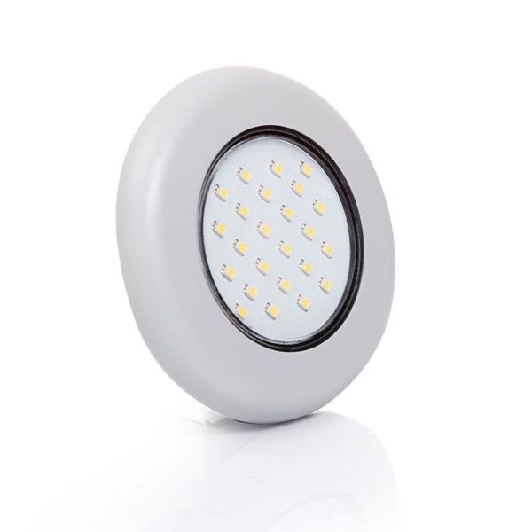 Sanel STCS12B24 Yüzey Montaj 12 Volt 24 Ledli Mavi Lamba Spot