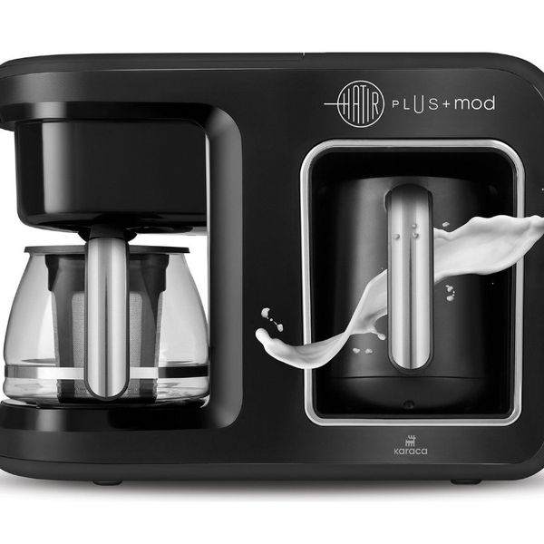 Karaca Hatır Plus Mod 5in1 Konuşan Black Chrome Kahve Makinesi