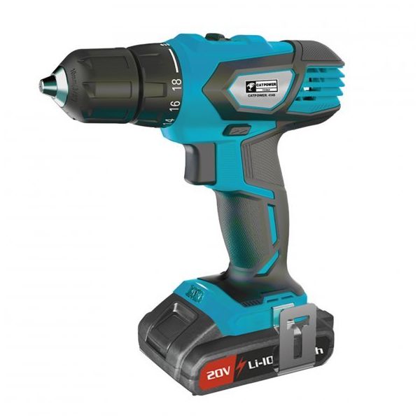 CatPower 4140 20V 2x2 Ah Akülü Şarjlı Matkap