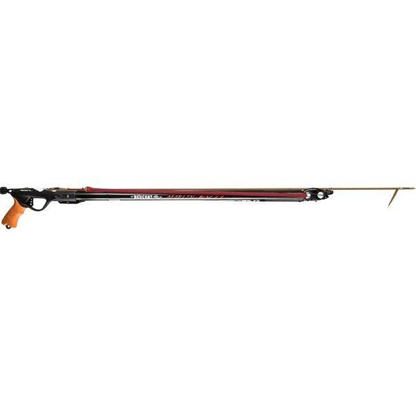 Beuchat Marlin Evil Open Şiş Kanallı Alüminyum Boru Açık Kafa 110 Siyah Turuncu Zıpkın