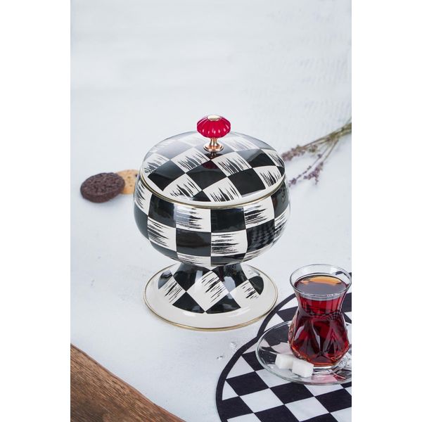 Kitchen Beyond Qualita King Emaye Kapaklı Şekerlik
