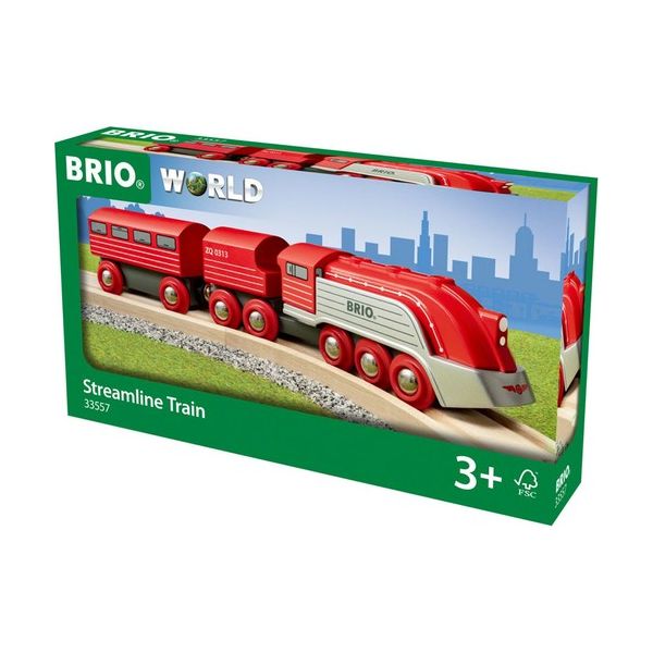 Brio ‎33557 Kırmızı Buharlı Tren