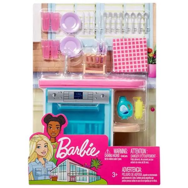 Barbie FXG33-FXG35 Barbie'nin Ev Dışı Dekorasyon Aksesuarları Oyuncak Bebek Aksesuarı