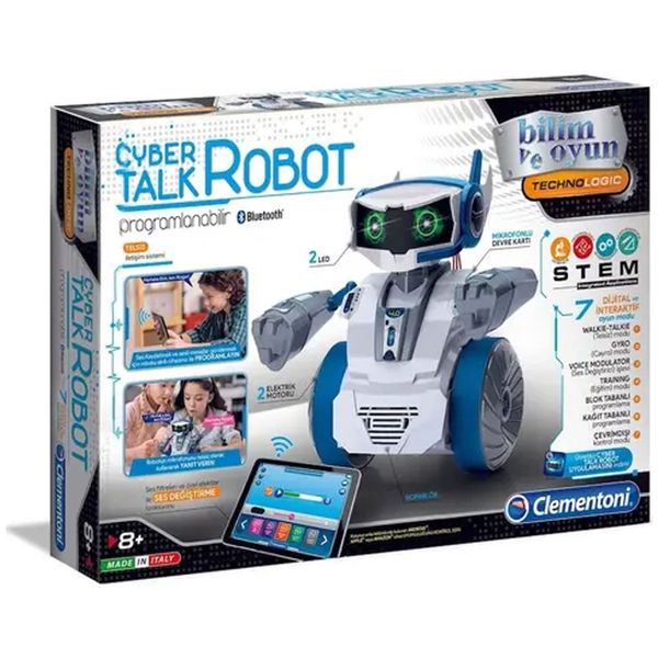 Clementoni 64447 Cyber Talk Robot Robotik Laboratuvarı