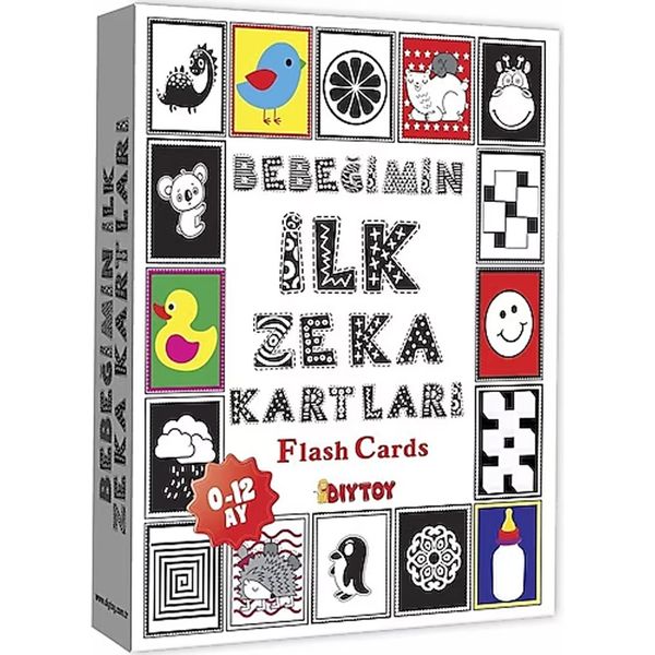 Diytoy 1369 Flash Cards Bebeğimin İlk Zeka Kartları