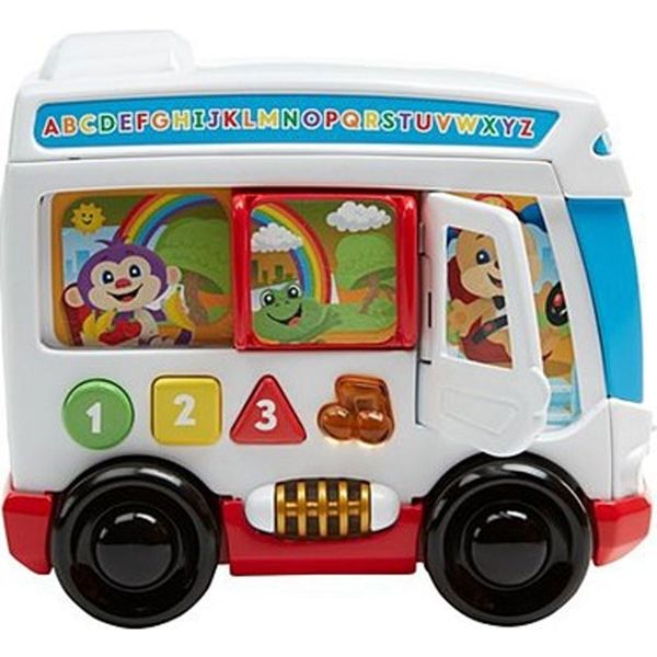 Fisher Price FHF20 LNL Köpekçiğin Eğitici Otobüsü Türkçe