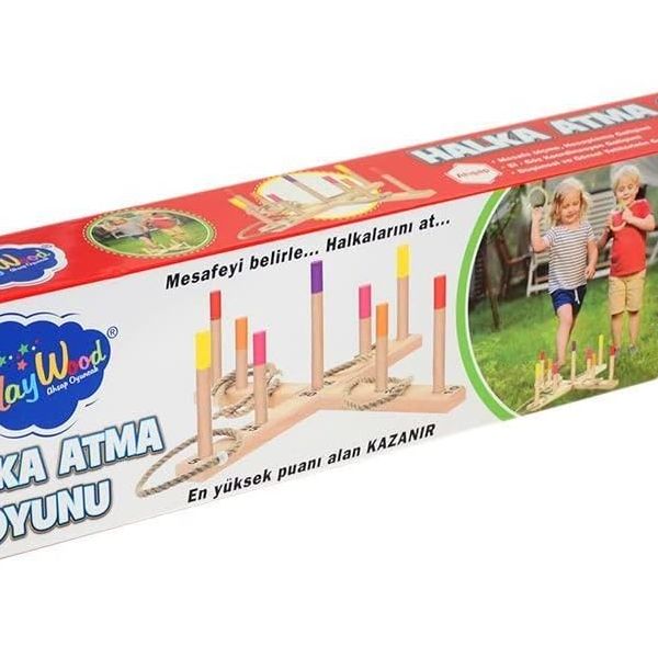 Playwood Ahşap Halka Atma Oyunu