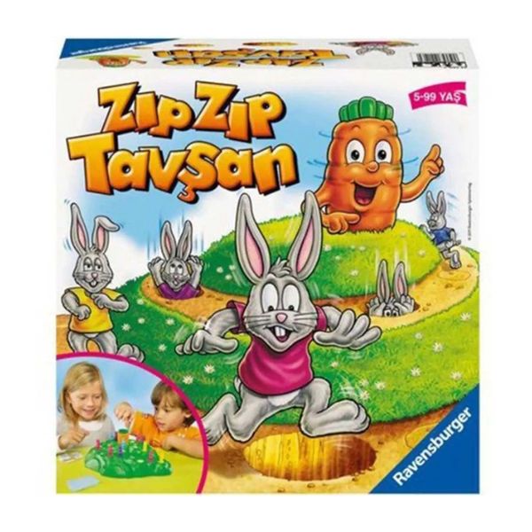 Ravensburger 221462 Zıp Zıp Tavşan Oyunu
