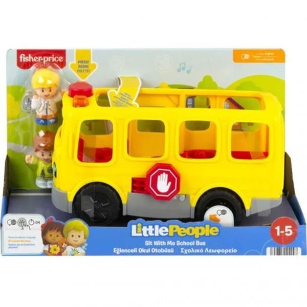 Fisher Price HDJ25 Little People Eğlenceli Okul Otobüsü