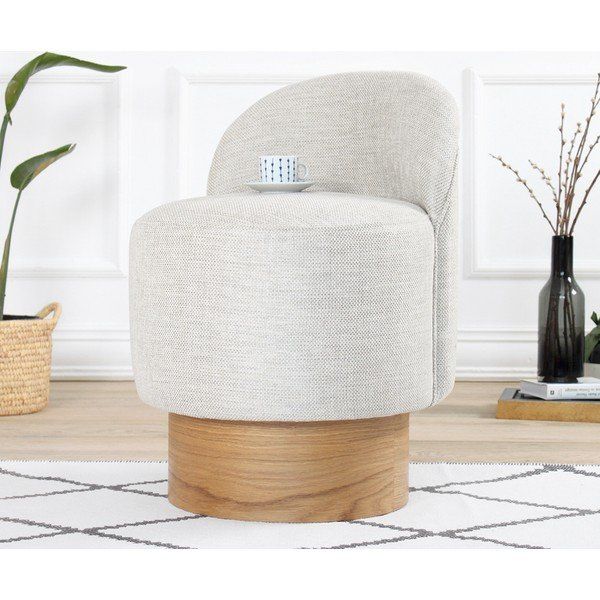 Lorence Home Barren Açık Gri Puf
