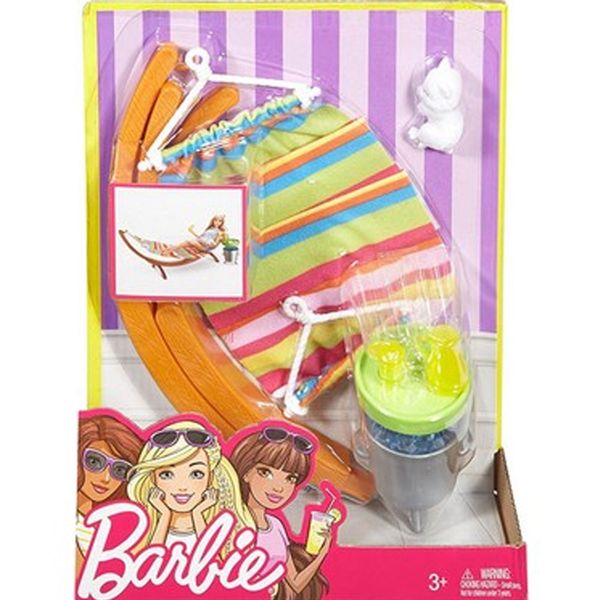 Barbie Açıkhava Dekorasyon Oyun Seti