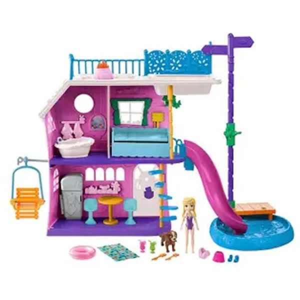 Polly Pocket GHY65 Büyük Su Park Oyun Seti