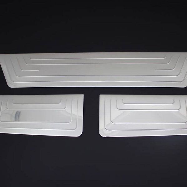 Omsa VW T5 Transporter Krom 3 Parça Yazısız 2003 ve Sonrası Van Kapı Eşiği