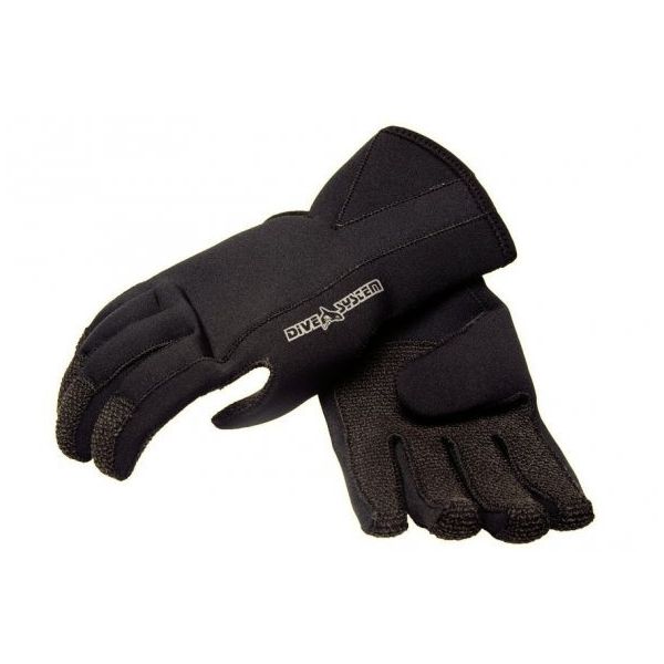 Dive System Kevlar Siyah 3 mm Eldiven