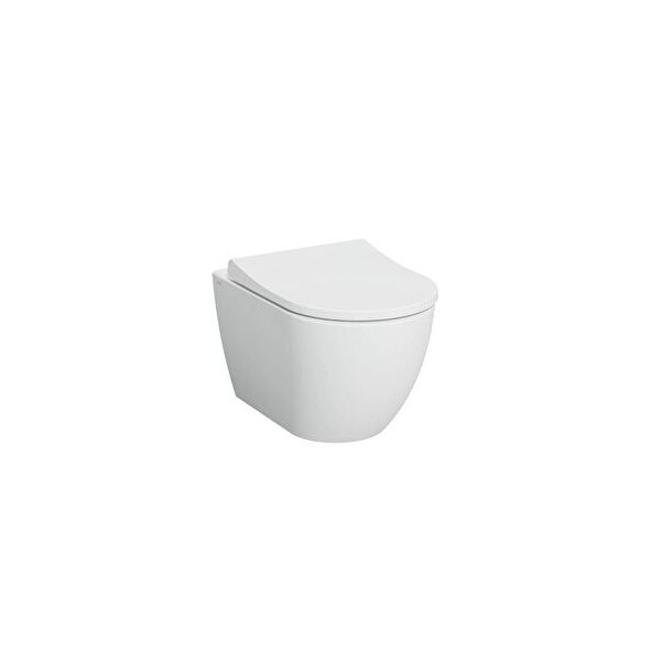 VitrA 7510l003-0090 S60 Rim-Ex Smoothflush Beyaz Kanalsız Asma Klozet ve Yavaş Kapanır Kapak