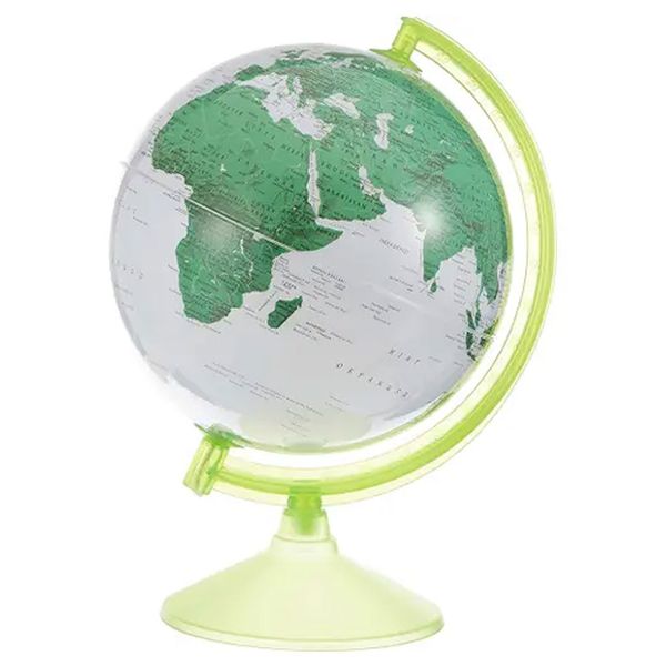 Gürbüz 26 cm Yeşil Işıklı Dünya Küresi