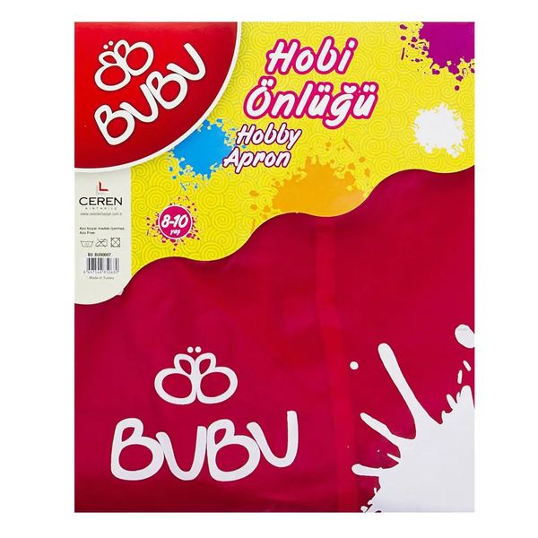 Bubu Bu-Bu Bubu00007 8-10 Yaş Boyama Önlüğü