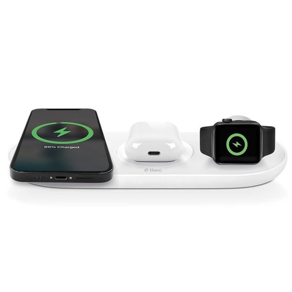 Ttec Smartcharger Air iPhone Apple Watch Airpods Kablosuz ve PD 20W Seyahat Şarj Aleti