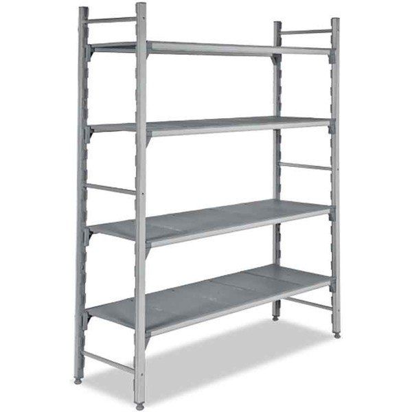 Empero EMP.60557-18 Düz Tablalı En 557x60x180 cm Polipropilen Raflar