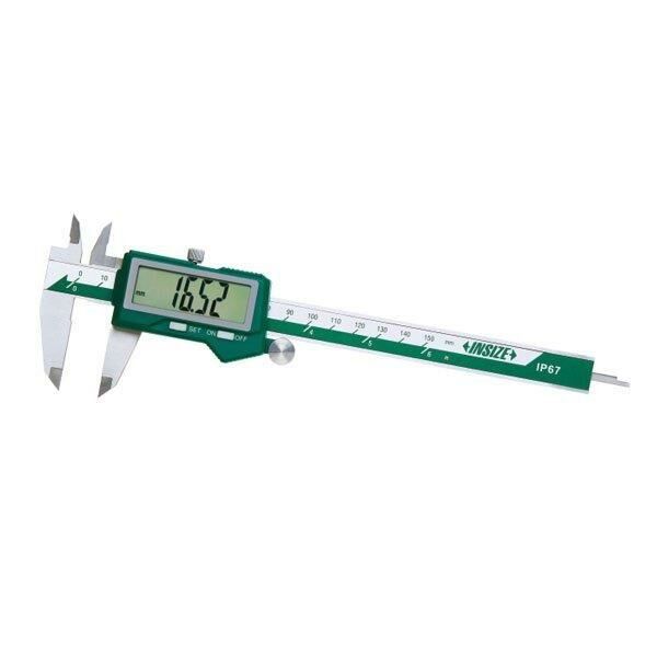 Insize 200 mm 1126-200 Dijital Kumpas IP67 Su Geçirmez