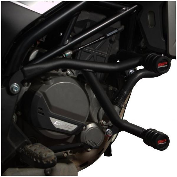 GP Kompozit CF Moto 250 CL-X 2022 Uyumlu Siyah Motor Koruma Demiri