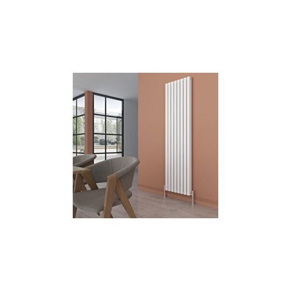 Carisa Tallis Double 180x59 cm Kumlu Beyaz Alüminyum Radyatör