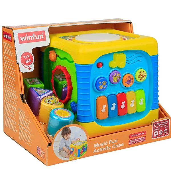 Winfun Asortili Müzikli Aktivite Küpü