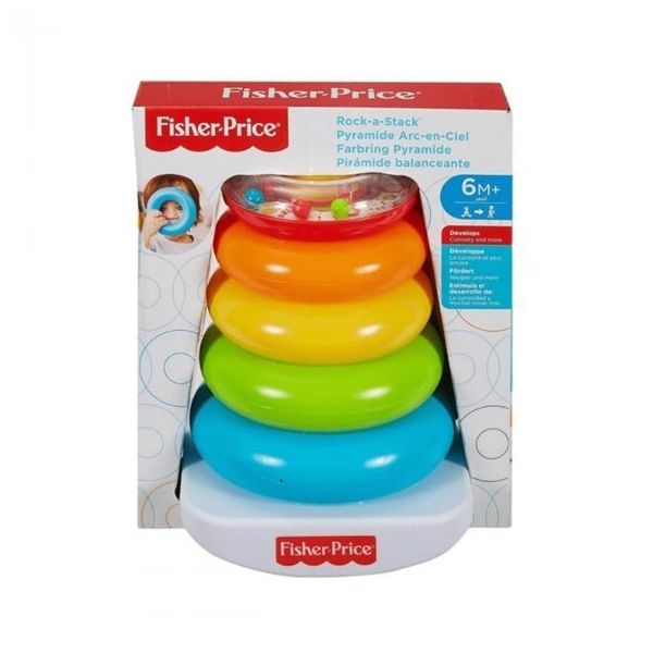 Fisher Price GJY49 Doğa Dostu Renkli Halkalar