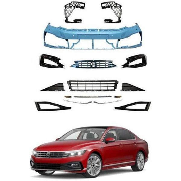 Cmk Volkswagen Passat B 8.5 R Line Ön Tampon ve Panjur Seti