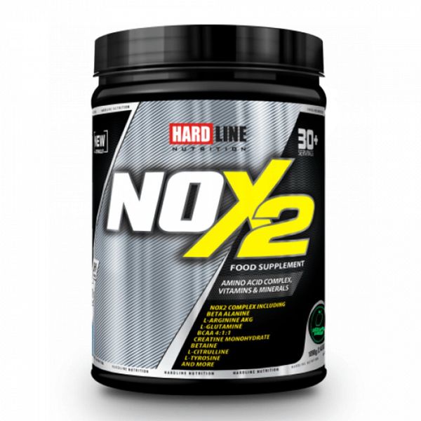 Hardline Nutrition Pre Workout NOX2 Yeşil Elma Aromalı 1090 gr Amino Asit