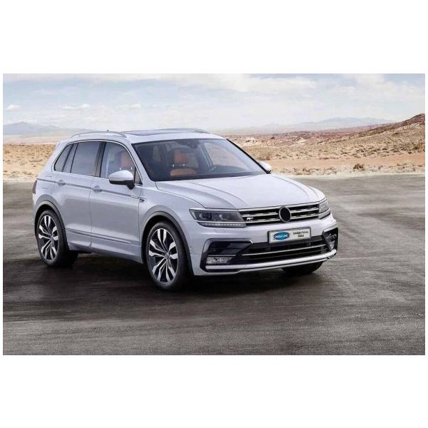 Omsa VW Tiguan 2016-2020 3 Parça Arası Krom Far Üstü Çıta