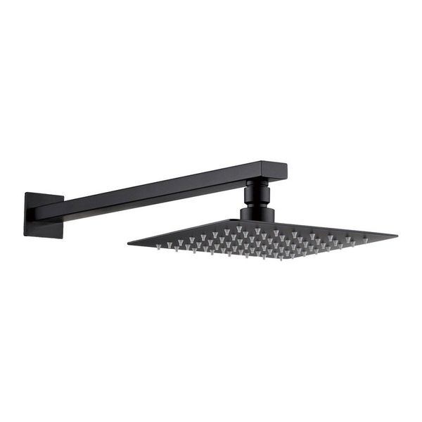 Fause Ankastre Borulu Kare Slim Metal 25x25 cm Duş Başlığı