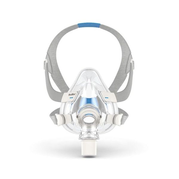 Resmed F20 CPAP BPAP Airfit Silikon Tam Yüz Ağız Burun Maskesi
