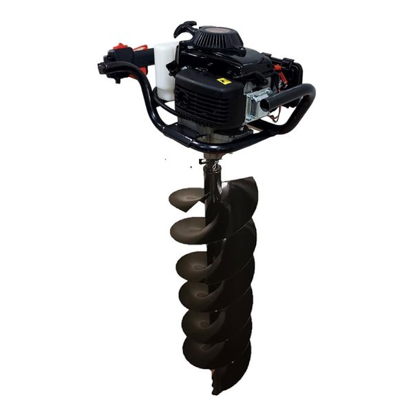 Tomking EA144P 300 mm 4 HP Çift Helezonlu 4 Zamanlı Toprak Burgu Makinesi