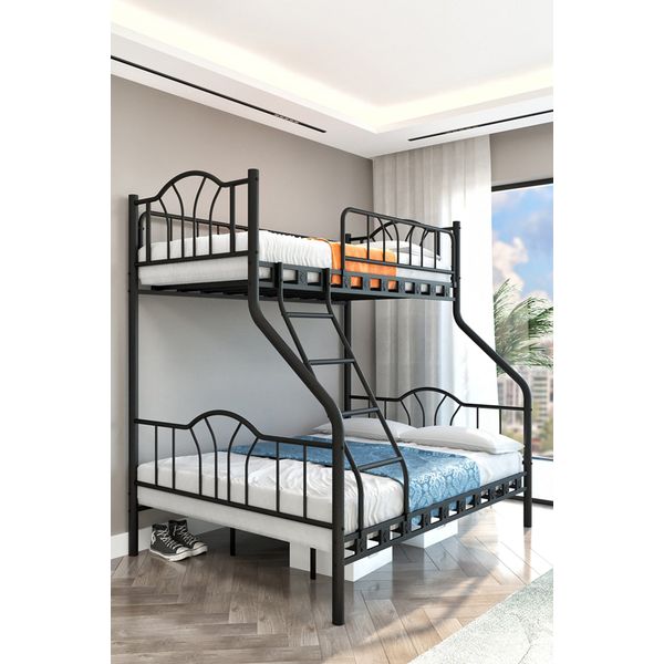 Argimo İmaj 3 Kişilik 90x190 cm 140x190 cm Ebeveyn 3'lü Metal Ranza