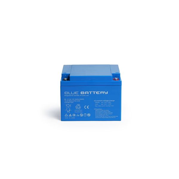 Blue Battery 12 V 26 A Bakımsız Kuru Akü