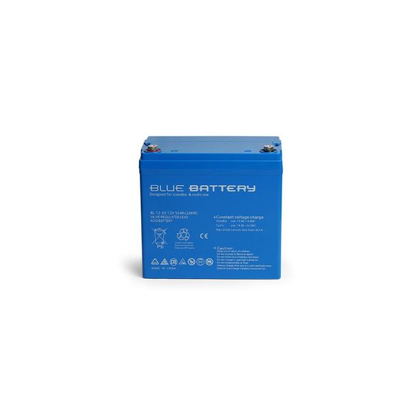 Blue Battery 12 V 55 Ah Bakımsız Kuru Akü
