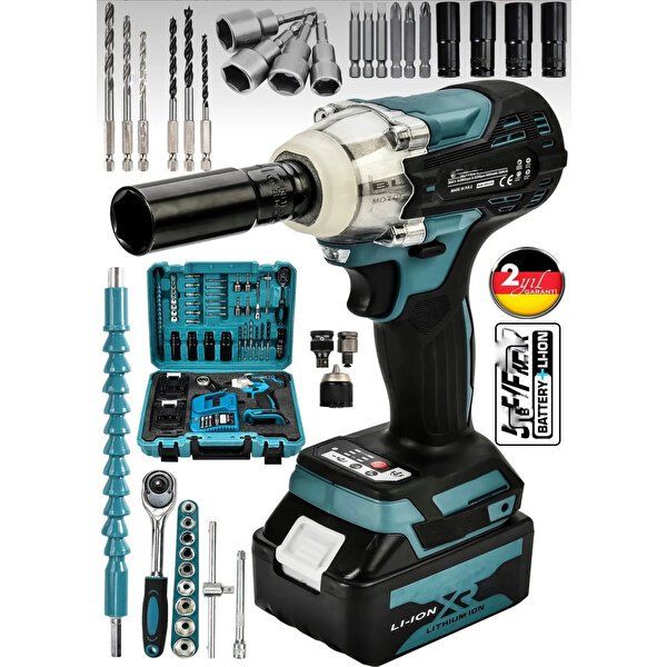 Schutzenger SC1H-K9 128VF Professional Somun Bijon Sökme Şarjlı Darbeli Matkap