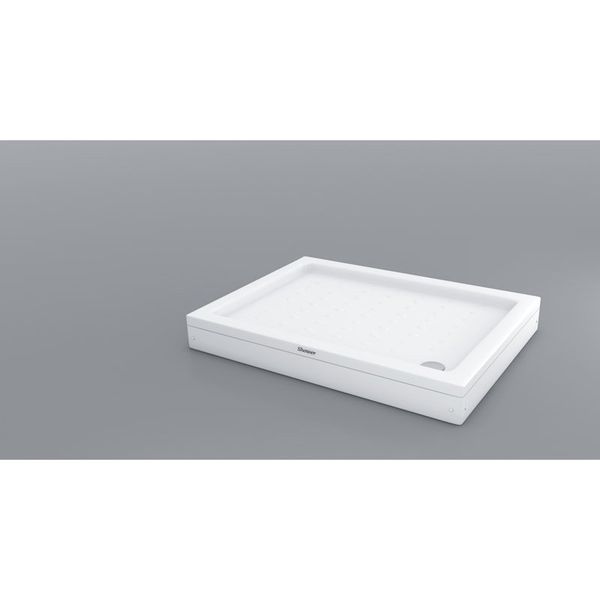 Shower Dikdörtgen Flat 85x100 cm Duş Teknesi