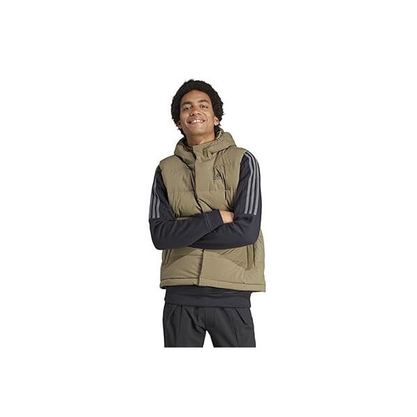 Adidas IK3189 Helionic Vest Haki Erkek Yelek
