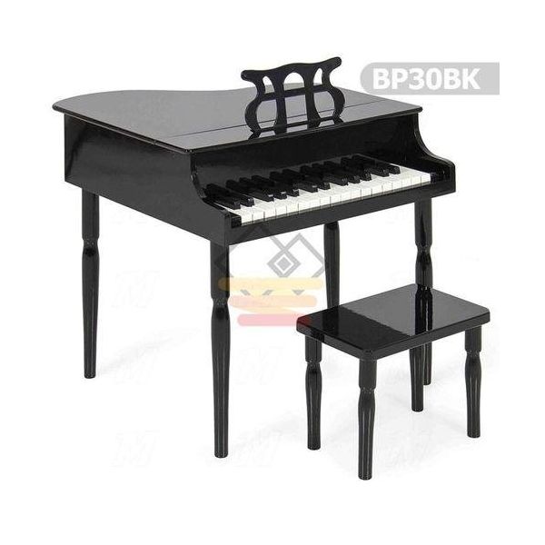 Manuel Raymond BP30BK 2-3 Yaş Çocuk İçin Nota Sehpası ve Tabure Ahşap Piyano
