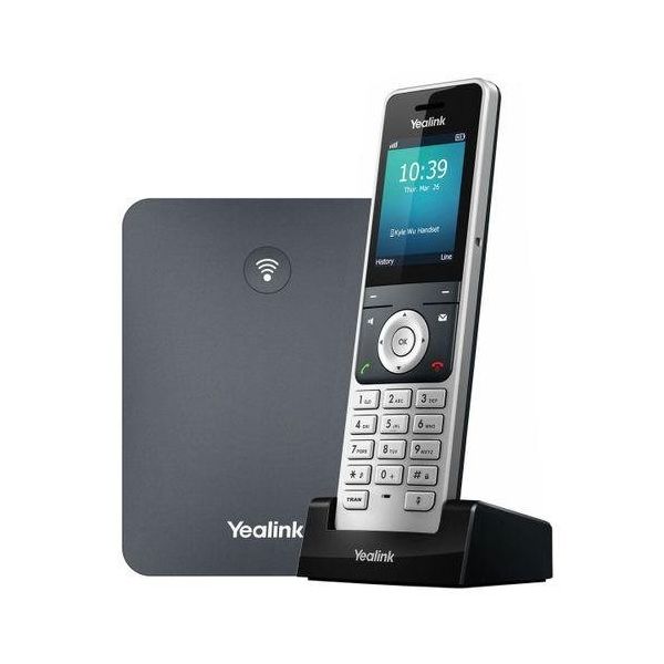 Yealink W76P DECT W70B Baz İstasyonu + W56H Kablosuz El Terminali SIP Voip HD Ses IP Telefon