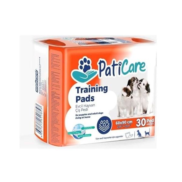 Paticare 60x90 cm 30'lu Kedi ve Köpek Çiş Pedi