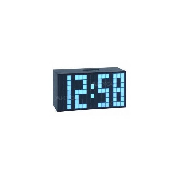 TFA 98.1082.02 Time Block Led Işıklı Çalar Saat