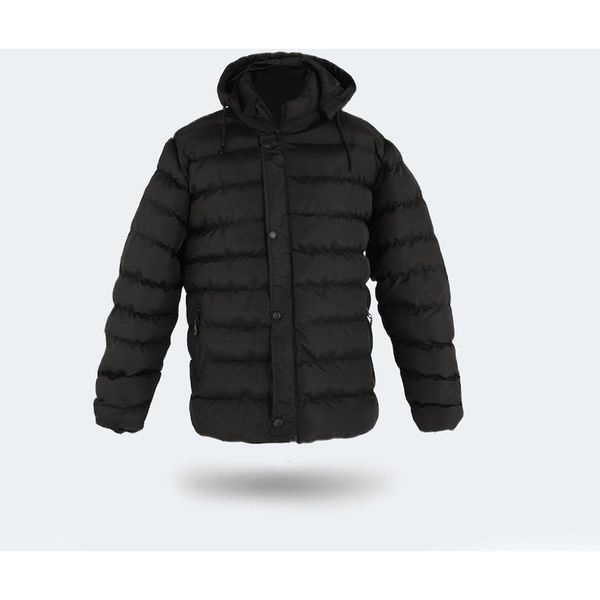 Slazenger Saline Siyah Büyük Beden Erkek Mont