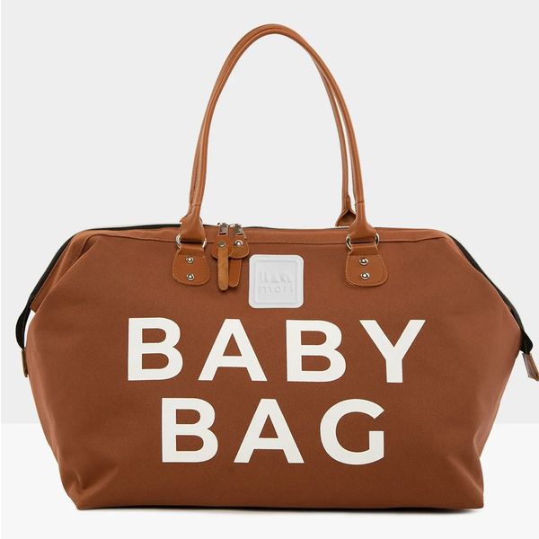 Bagmori M000002169 Taba Kadın Baby Bag Baskılı Bebek Bakım Çantası