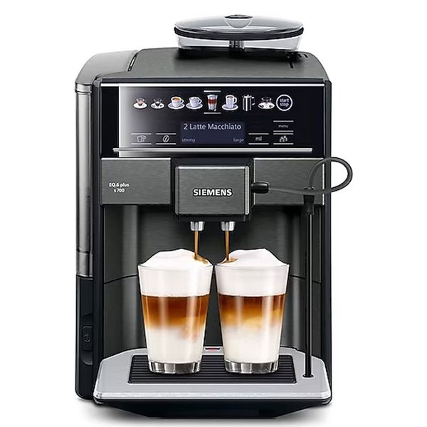 Siemens TE657319RW EQ6 Plus Dark Inox Kahve Makinesi