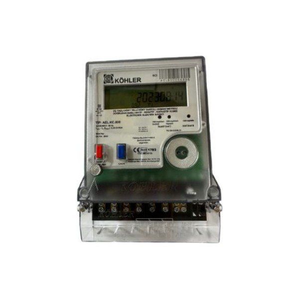 Kohler AEL.KC.800 100 A Direk Bağlı Reaktif Kombi Elektronik Elektrik Sayacı