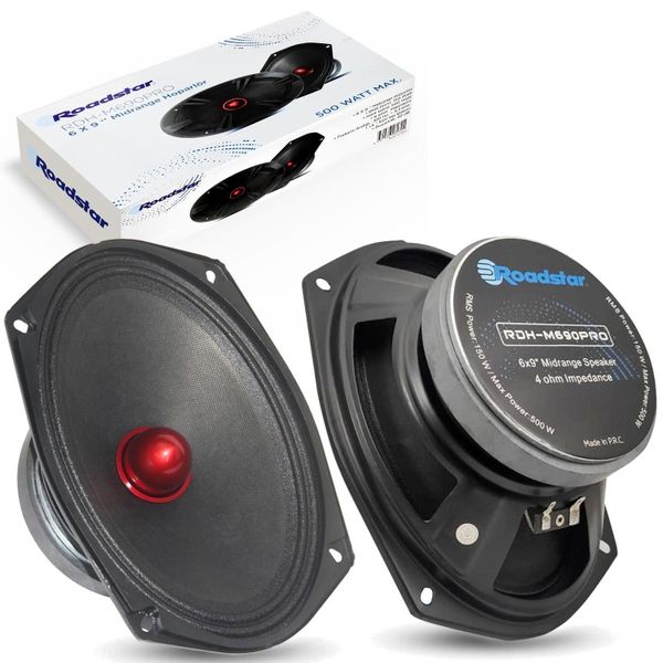 Roadstar RDH-M690PRO 500W 2 Adet Oto Midrange