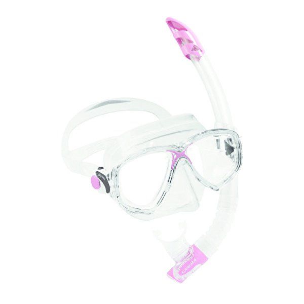 Cressi Marea Clear Pink Maske Gamma Şnorkel Seti